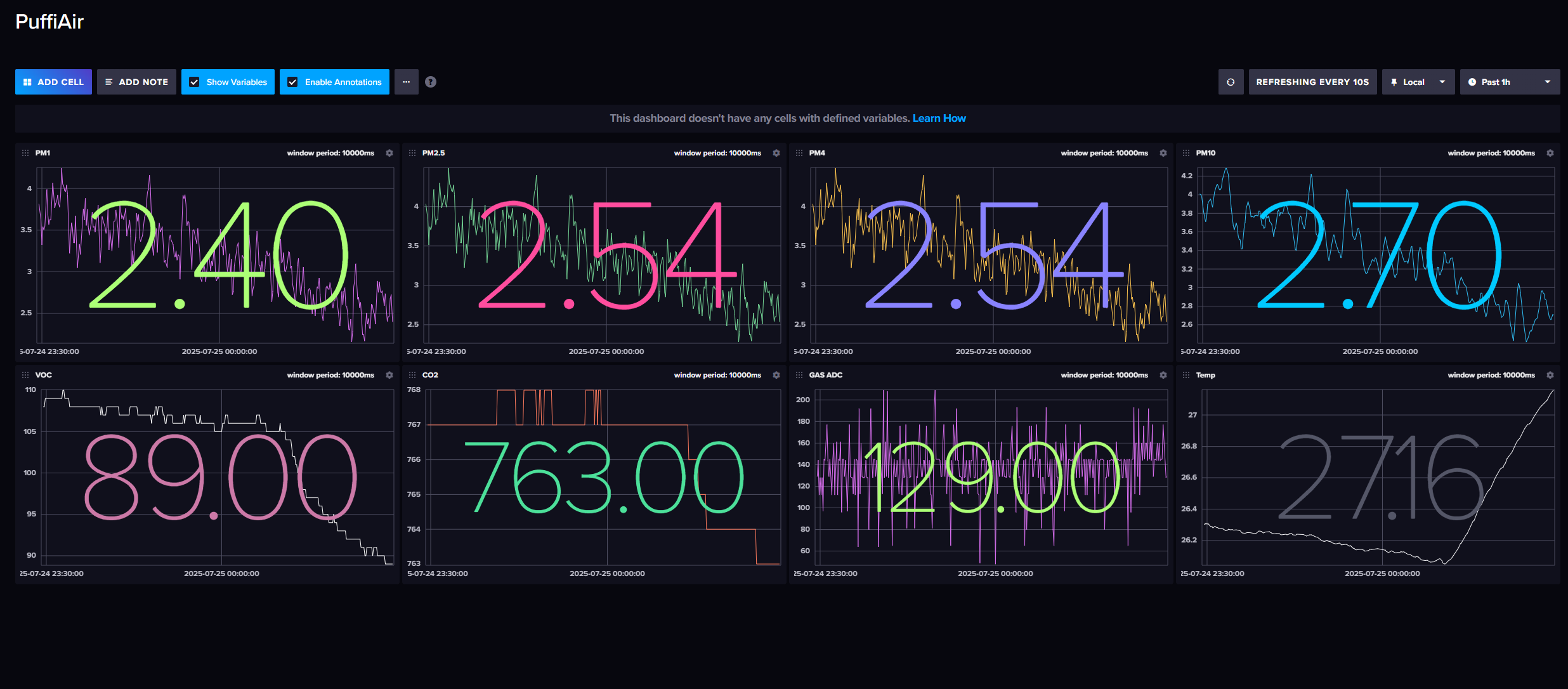 influxdb